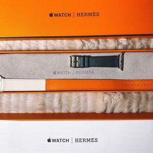 Apple Watch x Hermès 3 color Leather Double Tour